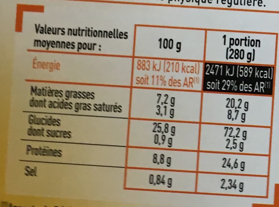 Netto COQUILLETTES AU JAMBON ET AU FROMAGE 280g packshot