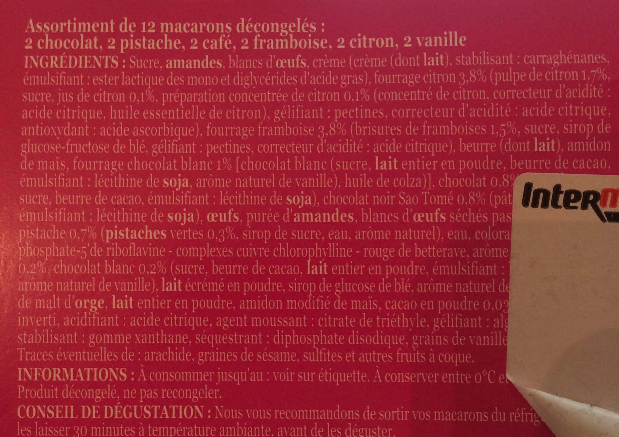 La fournée campanière Lfc macarons x12 154g packshot