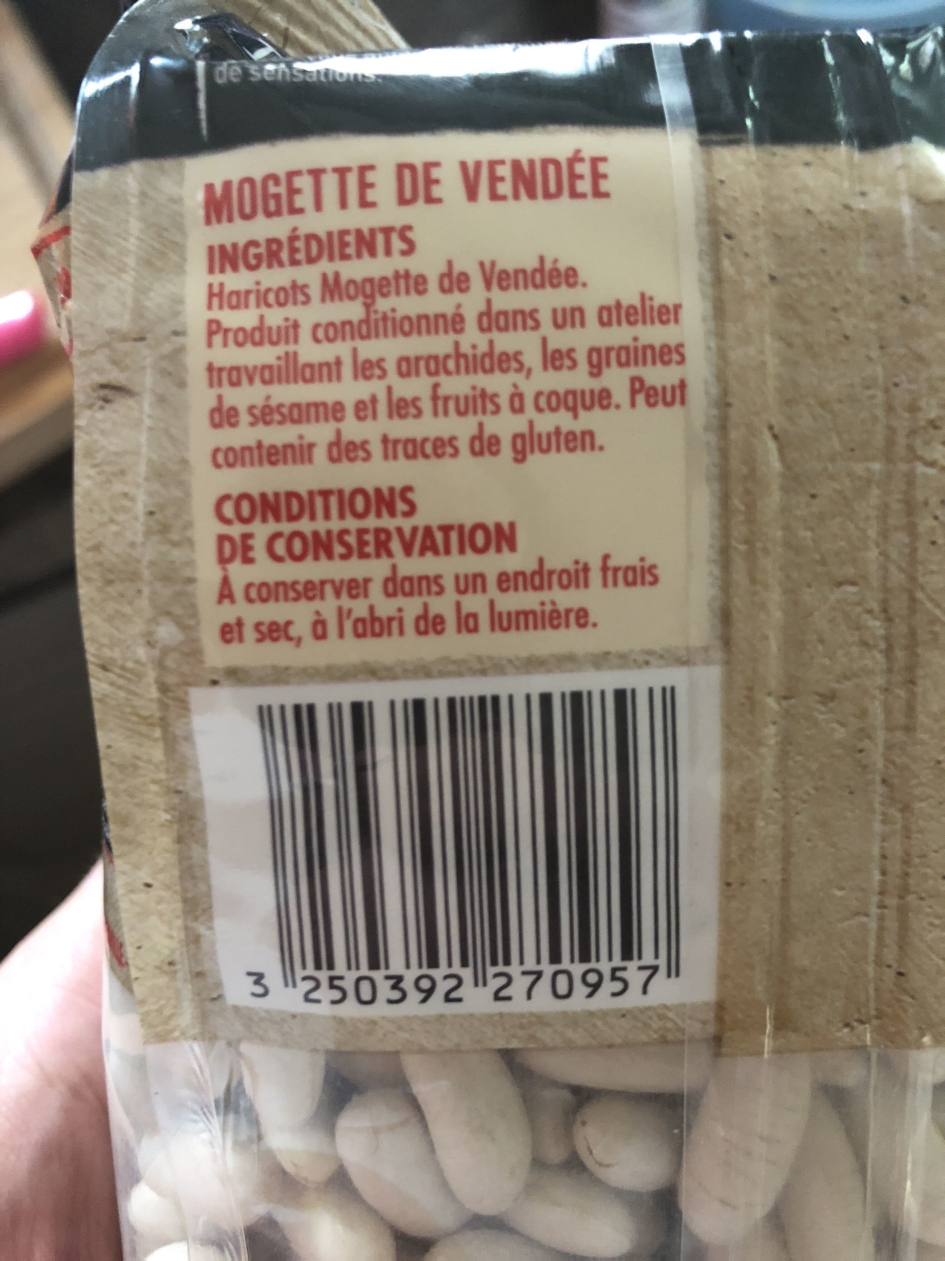 Itinéraire des saveurs Mogette de Vendée packshot
