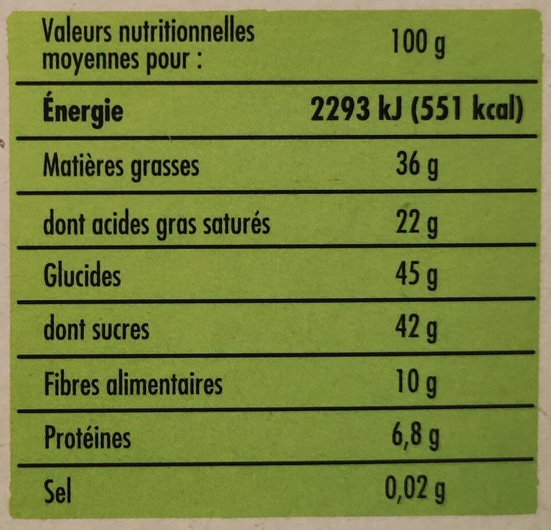 Ivoria Tablette BIO dégustation - Chocolat noir aux éclats de fèves de cacao - 100g packshot