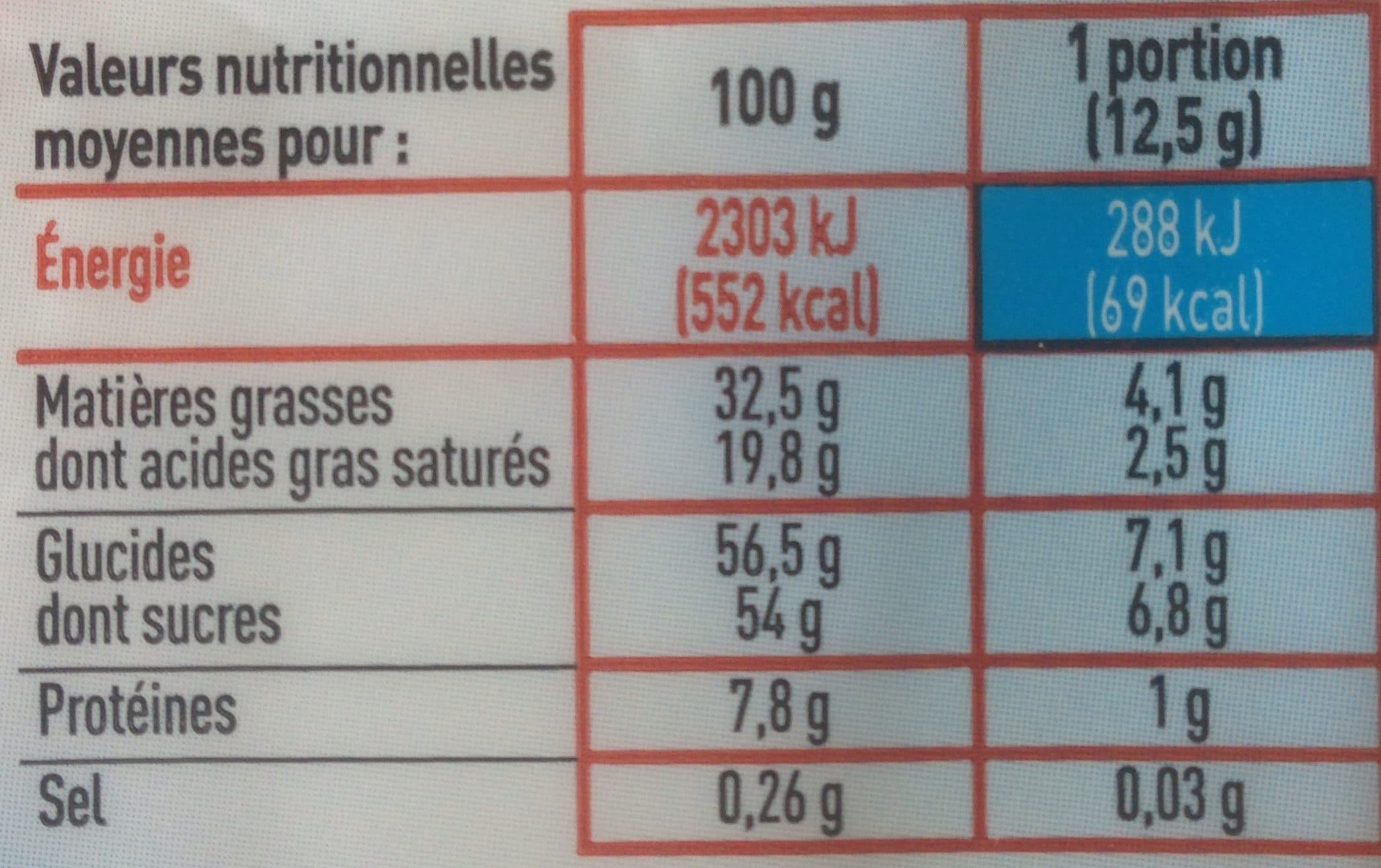 Netto Barres chocolat au lait fourrée lait - 200g packshot