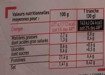 Netto Jambon paris dd tsr 4t 120g packshot