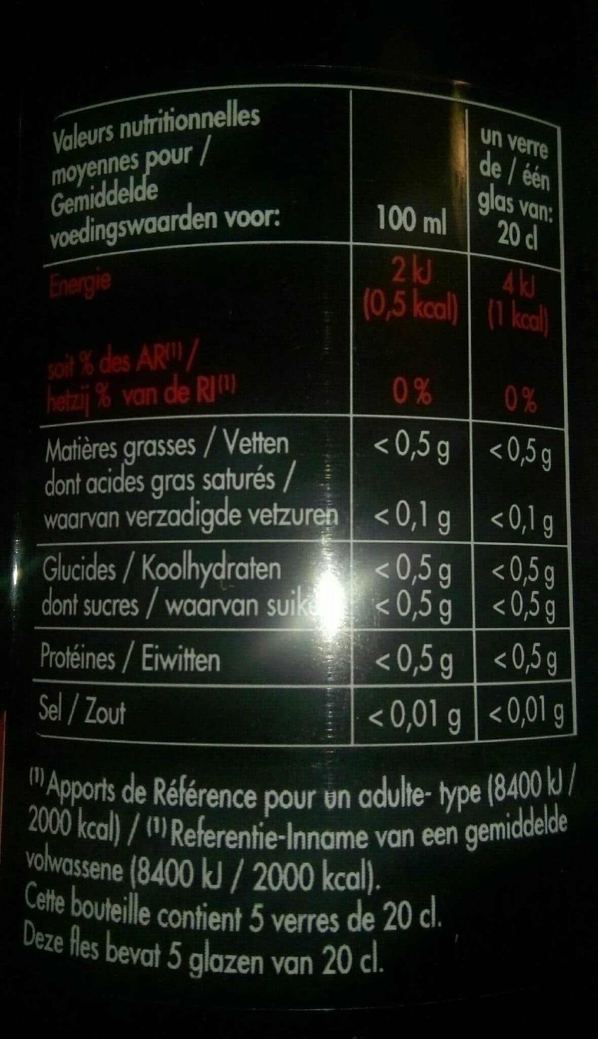 Intermarché Look Soda au cola zéro la bouteille de 1 l packshot