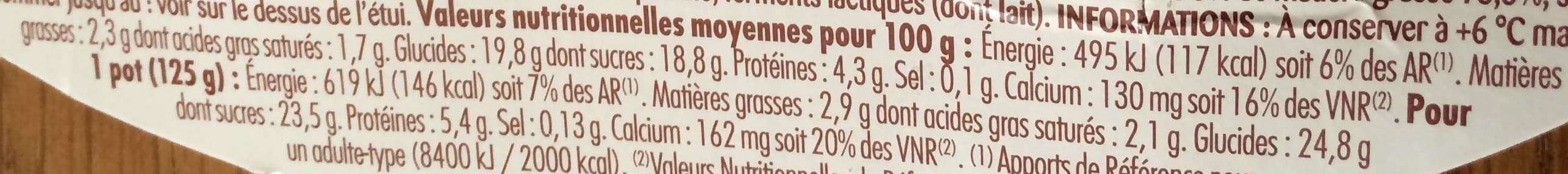 Pâturages Yaourt brebis nature sur lit de cerises noires 2x125g packshot