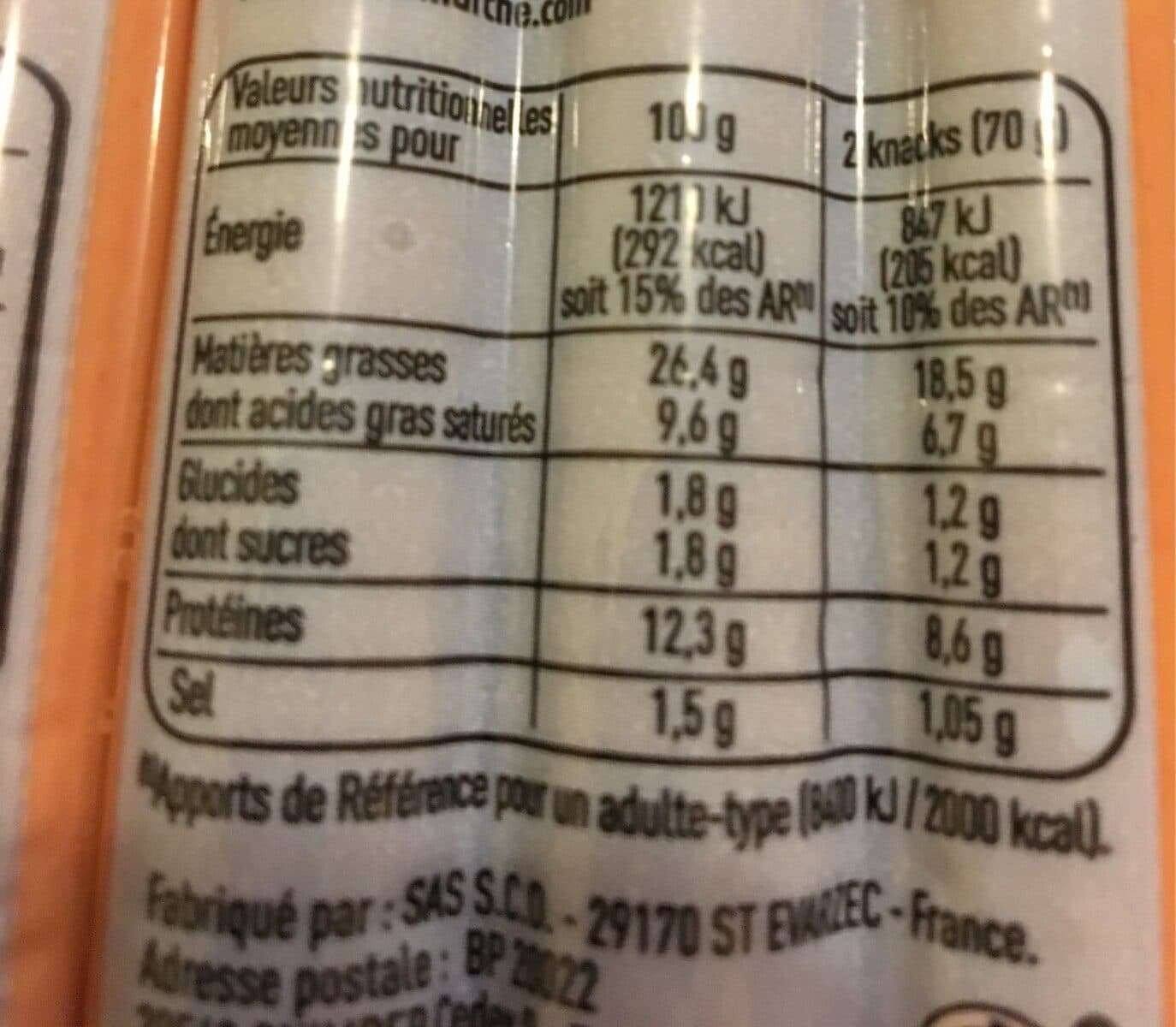 Monique ranou KNACK PORC TSR x10 350g RANOU packshot
