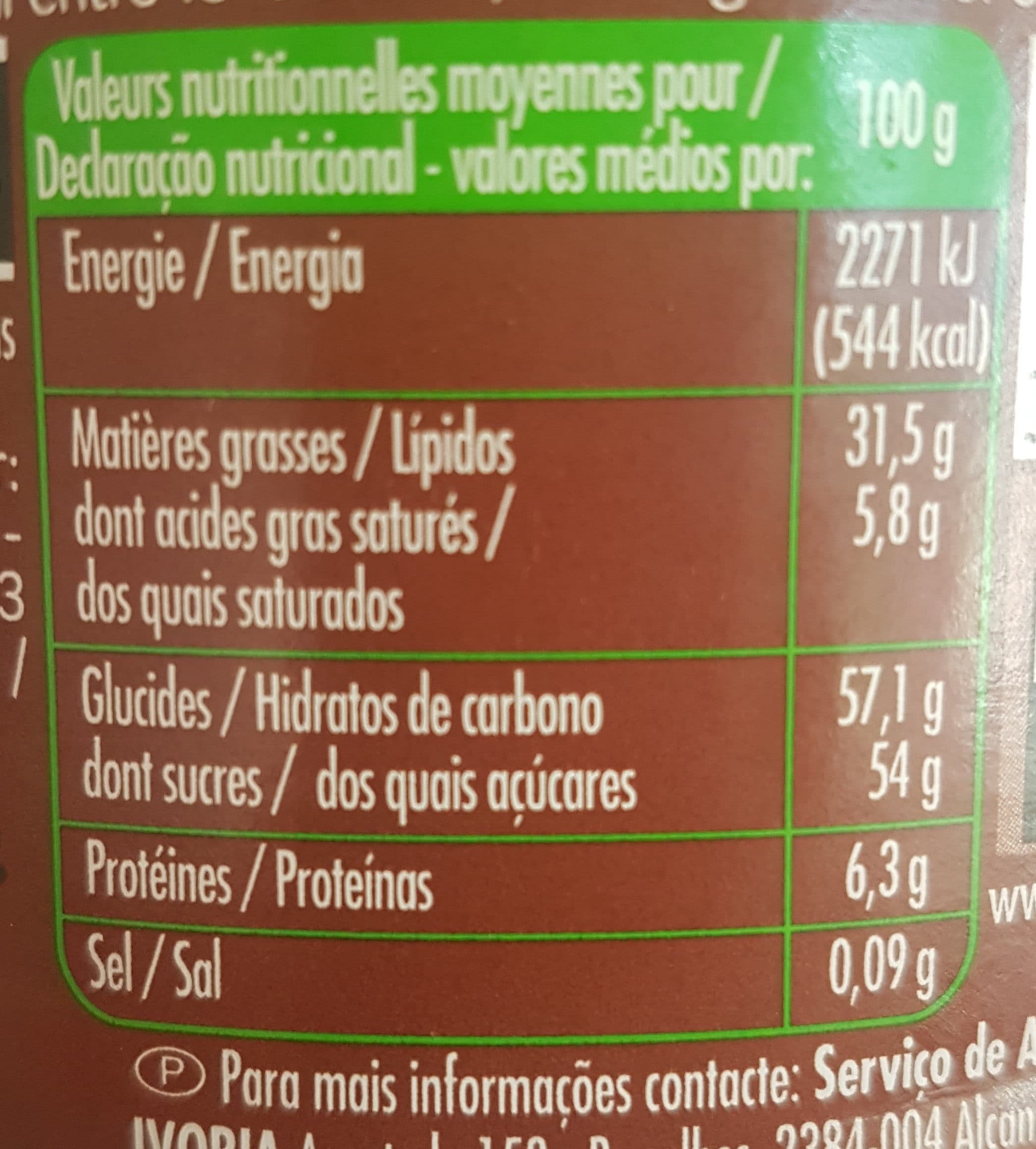 Ivoria Pâte à tartiner 13% SHP - 600g packshot