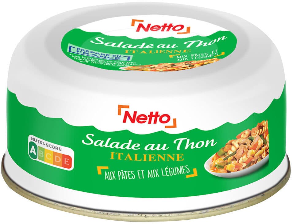 Netto Salade au thon italienne packshot