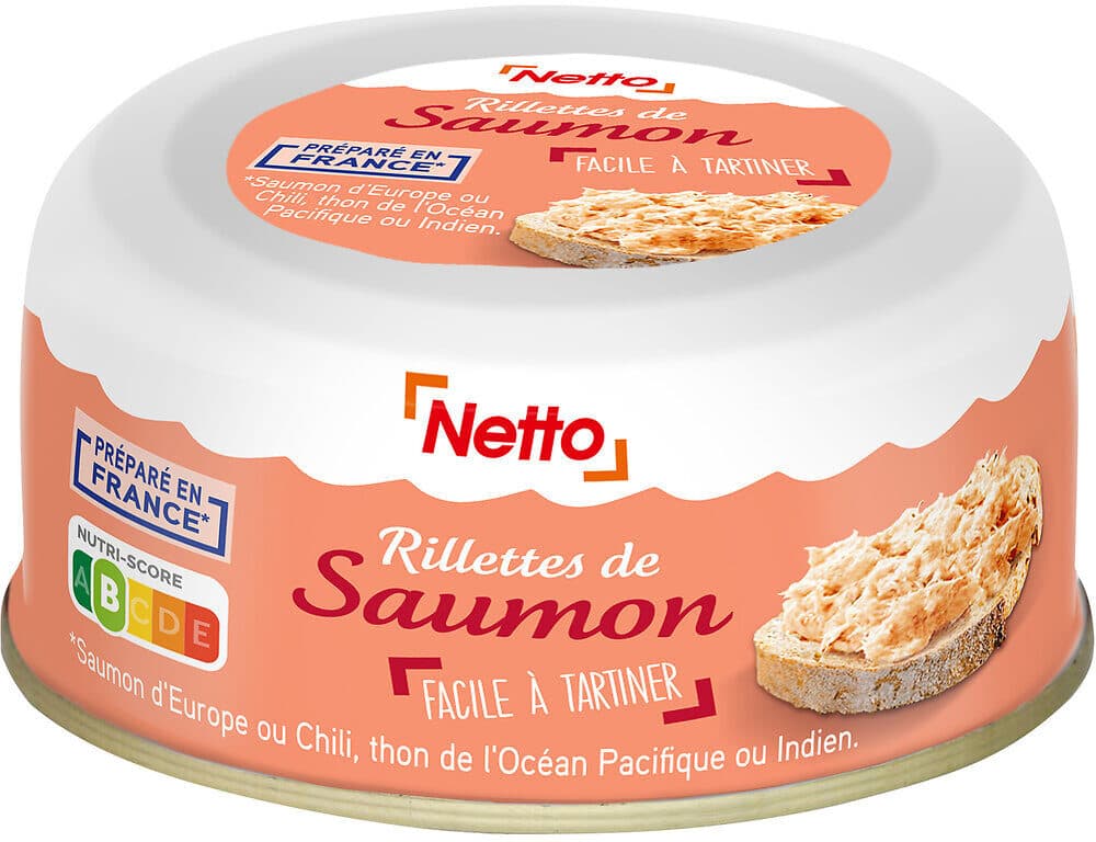 Netto Rillettes de saumon packshot