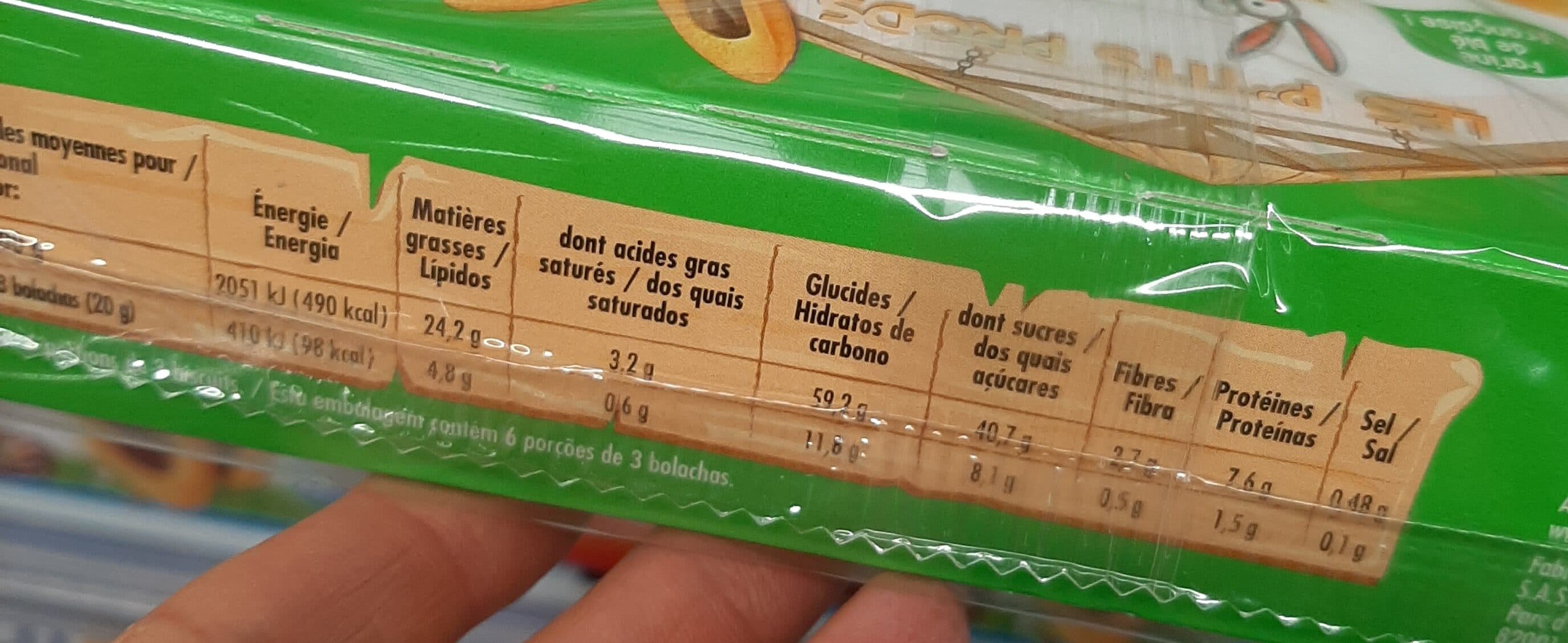Chabrior Biscuits kanoë choco noisette packshot