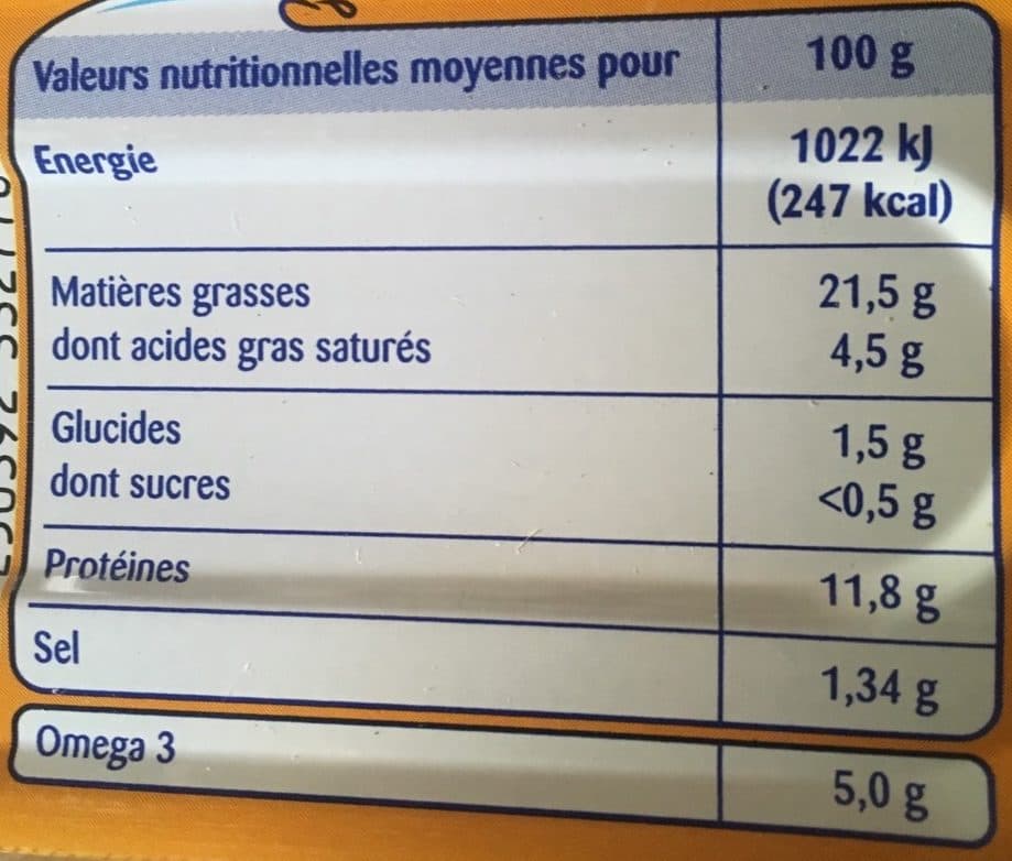 Intermarché Odyssée Filets de maquereaux sauce moutarde 226 g packshot