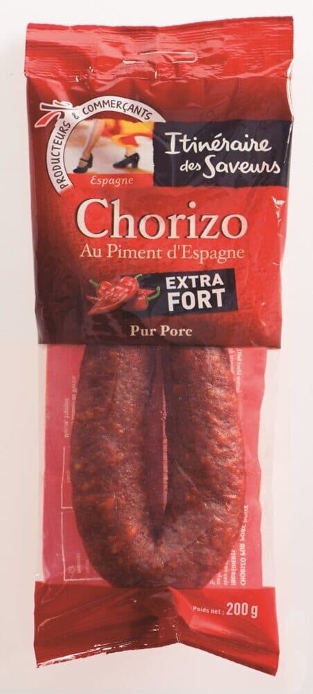 Itinéraire des Saveurs CHORIZO ENTIER 200g EXTRA FORT packshot