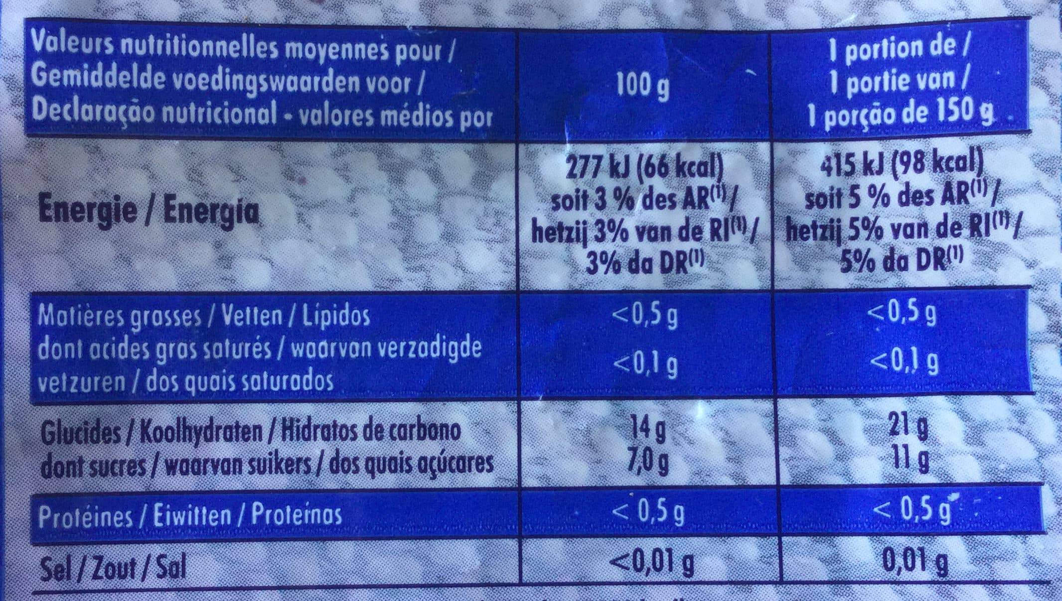 Adélie Myrtilles sauvages packshot