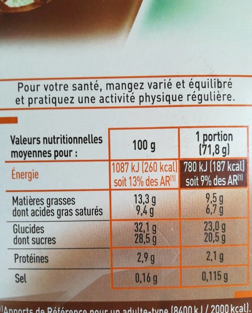 Netto Maxi menthe (G) enrobage chocolat au lait x4 - 100mL packshot