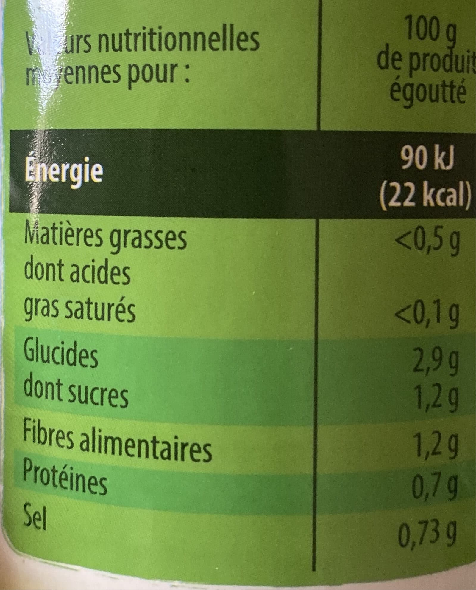 Saint eloi Préparation de cœurs de palmier pour salade 1/2 packshot