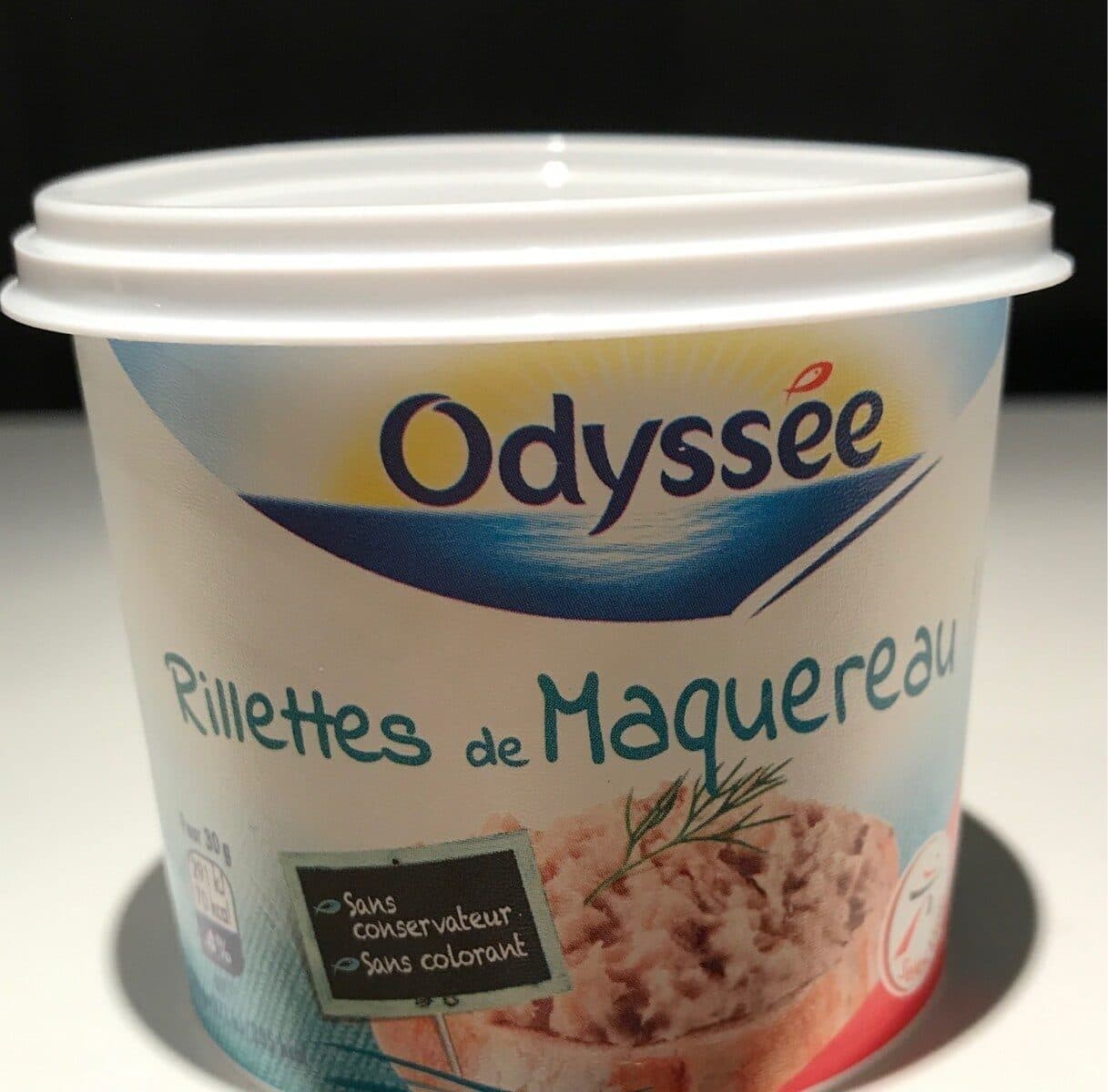 Odyssee Rillettes de maquereau - 150g packshot