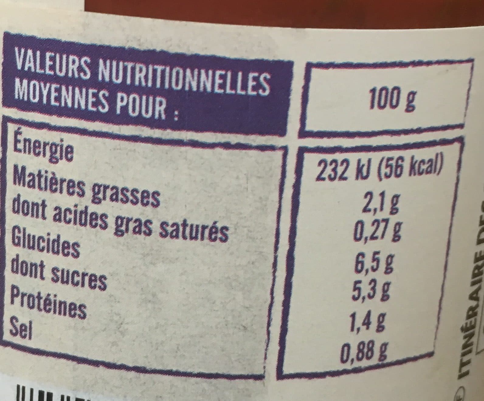 Intermarché Sauce Provençale packshot