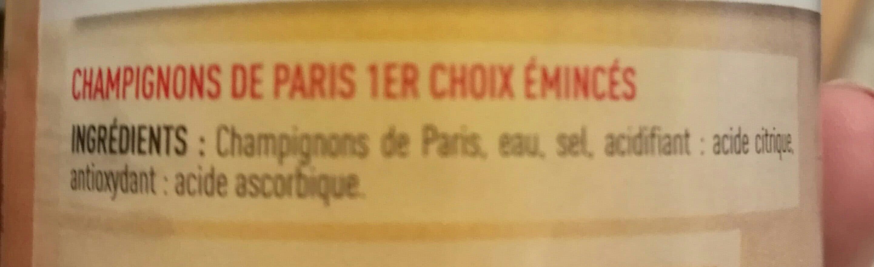 Netto Champignons émincés - 3x1/4 packshot