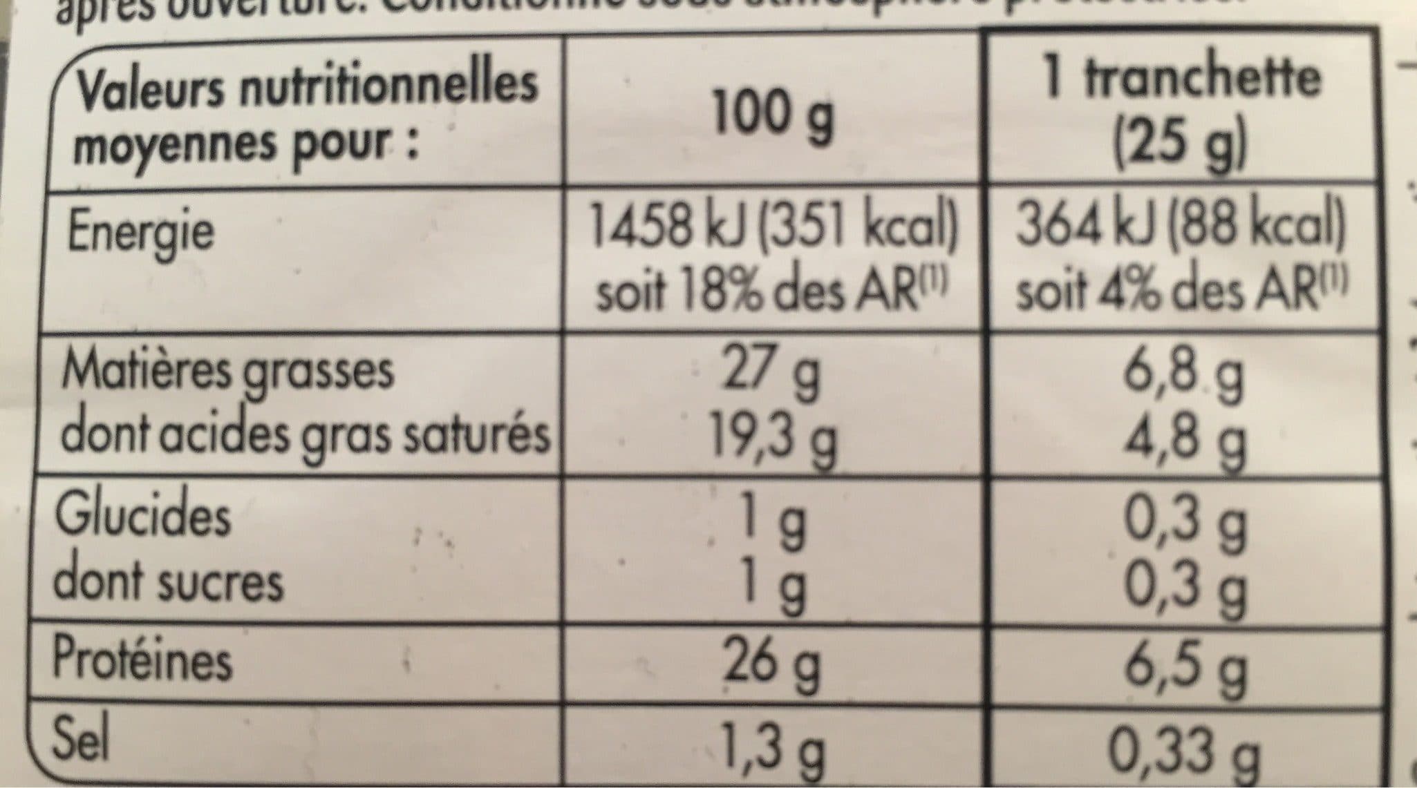 Pâturages Maasdam tranches 350g packshot