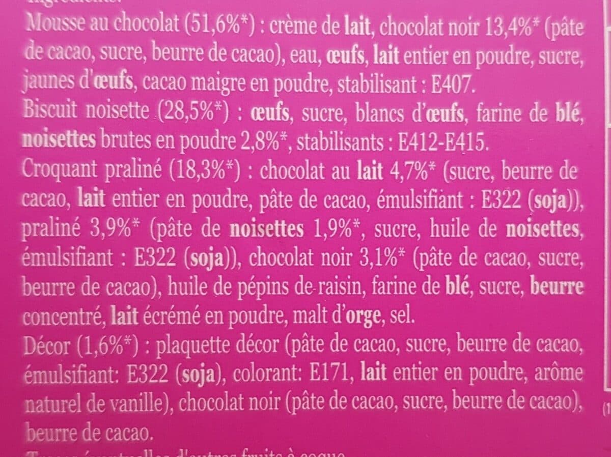 Intermarché Craquotant au chocolat packshot