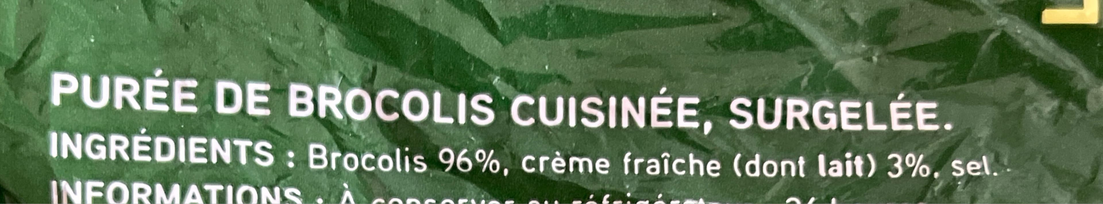 Netto Purée de brocolis cuisinée 750g packshot