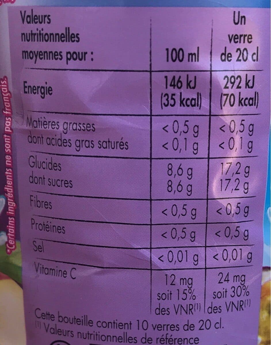 Look Look multifruits pet 2l packshot