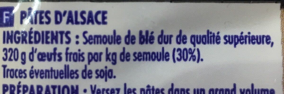 Itineraire de nos regions PENNE 7 ŒUFS FRAIS-250g packshot