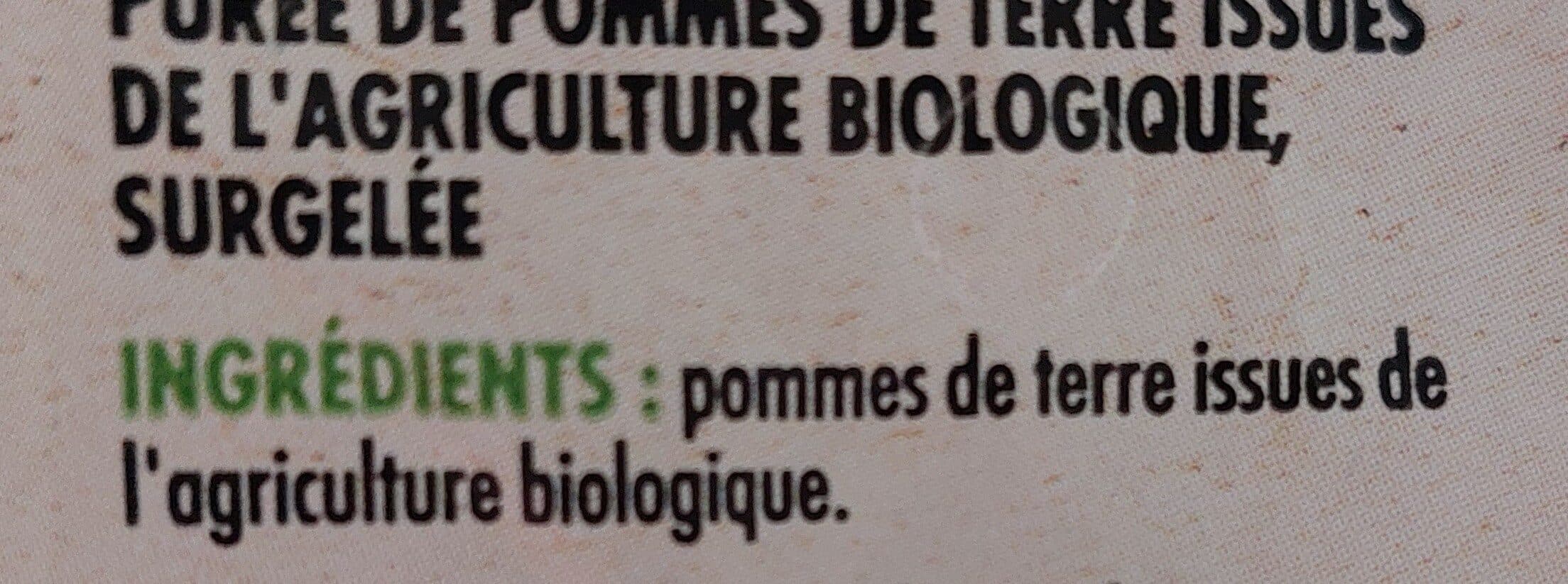 Saint Eloi Purée de pommes de terre Bio packshot