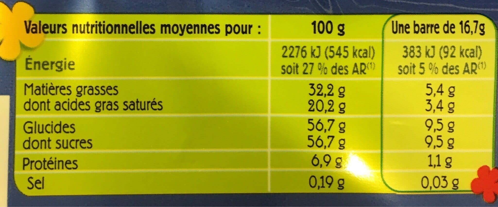 Intermarché Tablette BIO familiale Chocolat au lait - 100g packshot