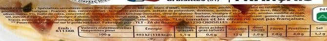 Monique ranou PENNE au poulet à la NAPOLITAINE 300G packshot