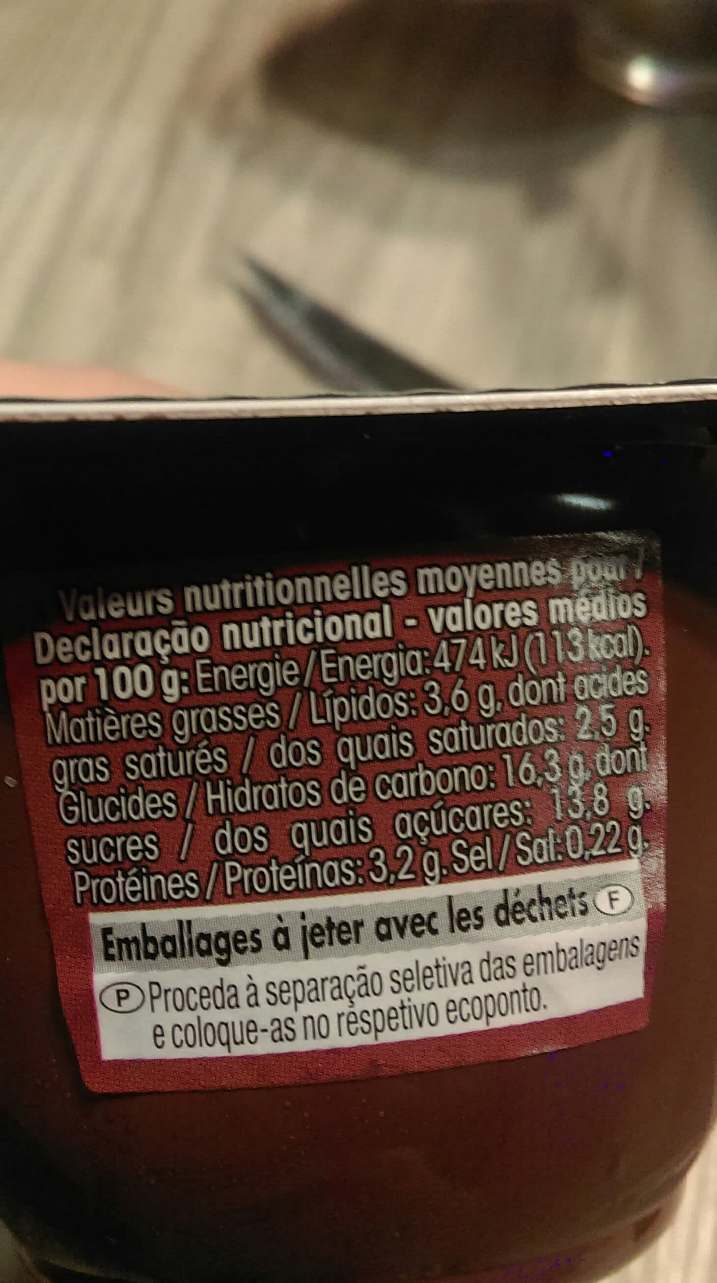 Pâturages Pâturages Dessert La Liégeoise packshot