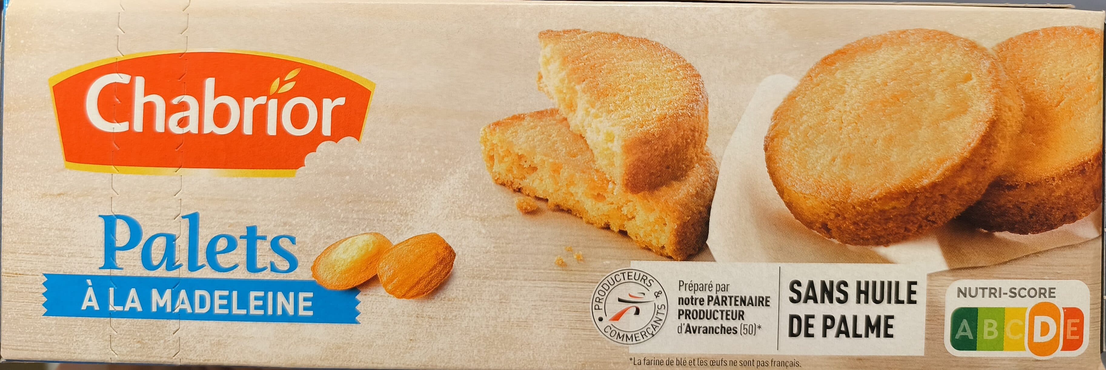 Chabrior Palet à la madeleine packshot