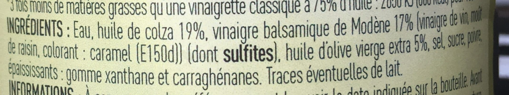 Netto Vinaigrette Huile d'olive balsamique packshot