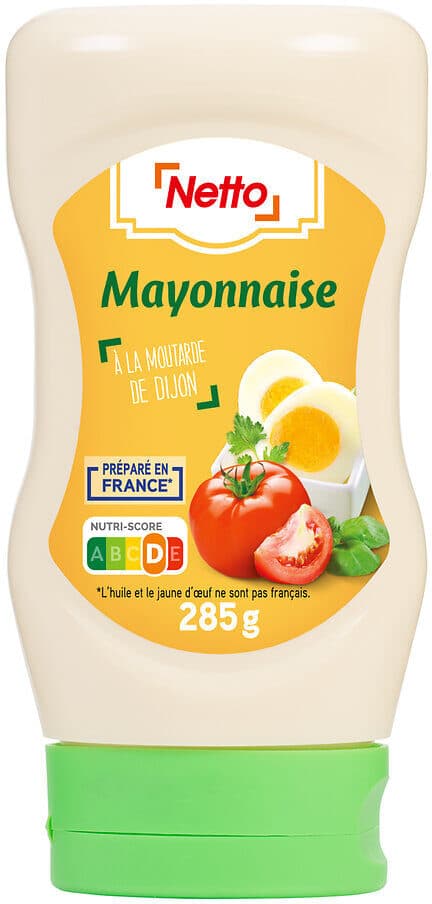 Netto Mayonnaise à la moutarde de Dijon 285g packshot