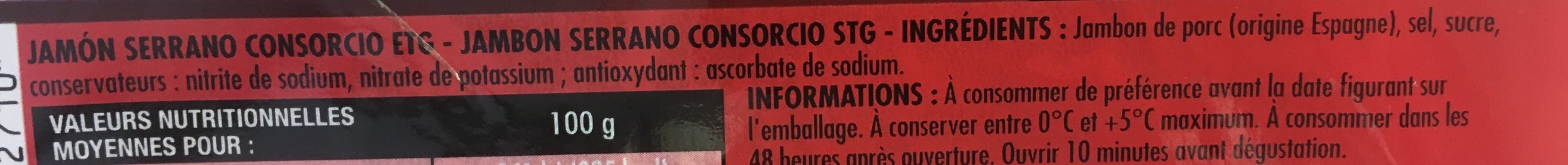 Itinéraire Des Saveurs Jambon serrano packshot