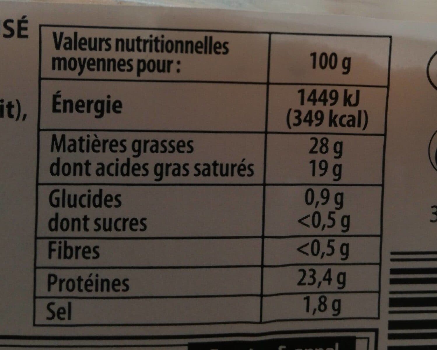 Paturages Raclette herbes de Provence packshot