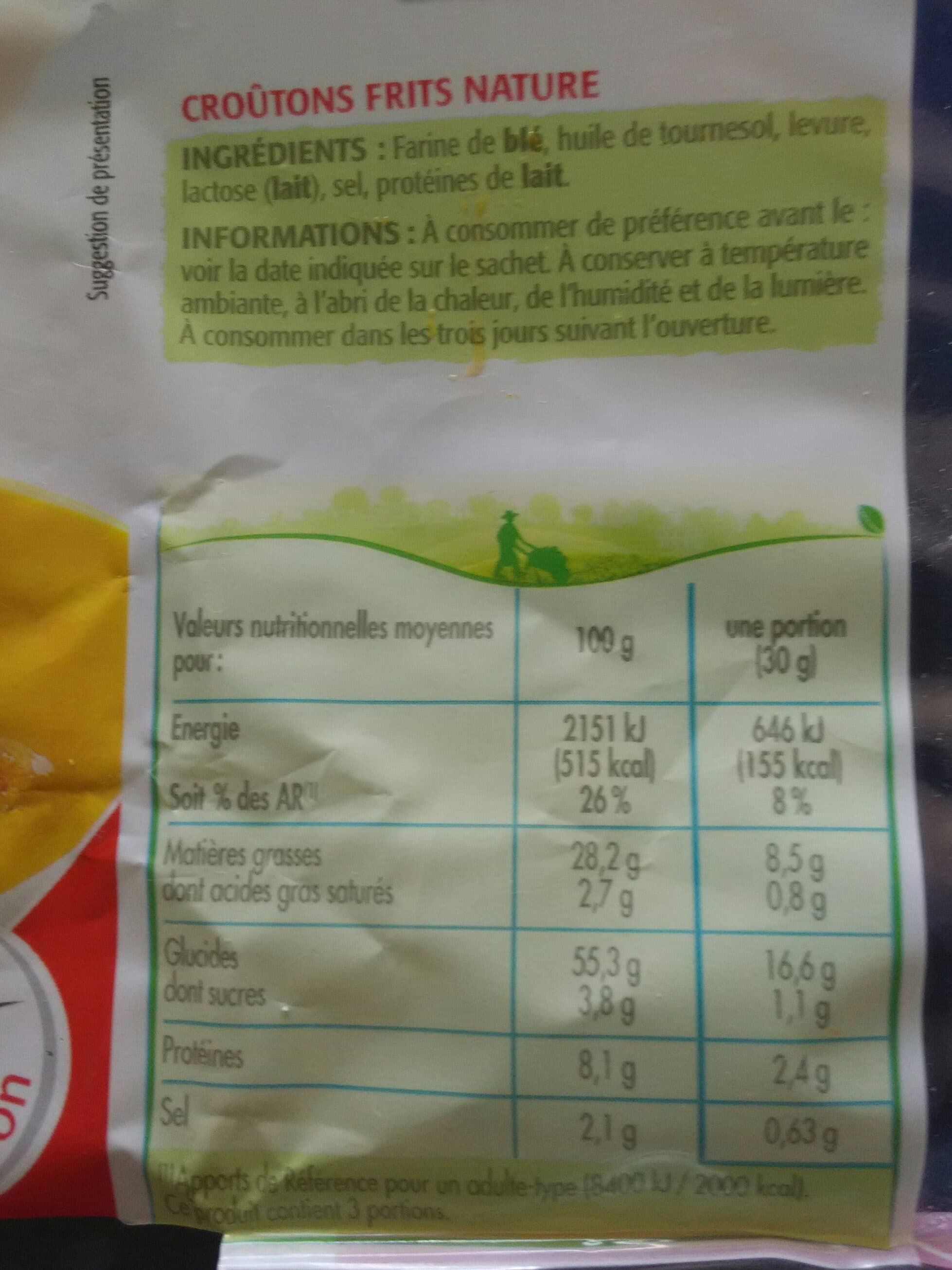 Saint eloi Les croûtons nature packshot
