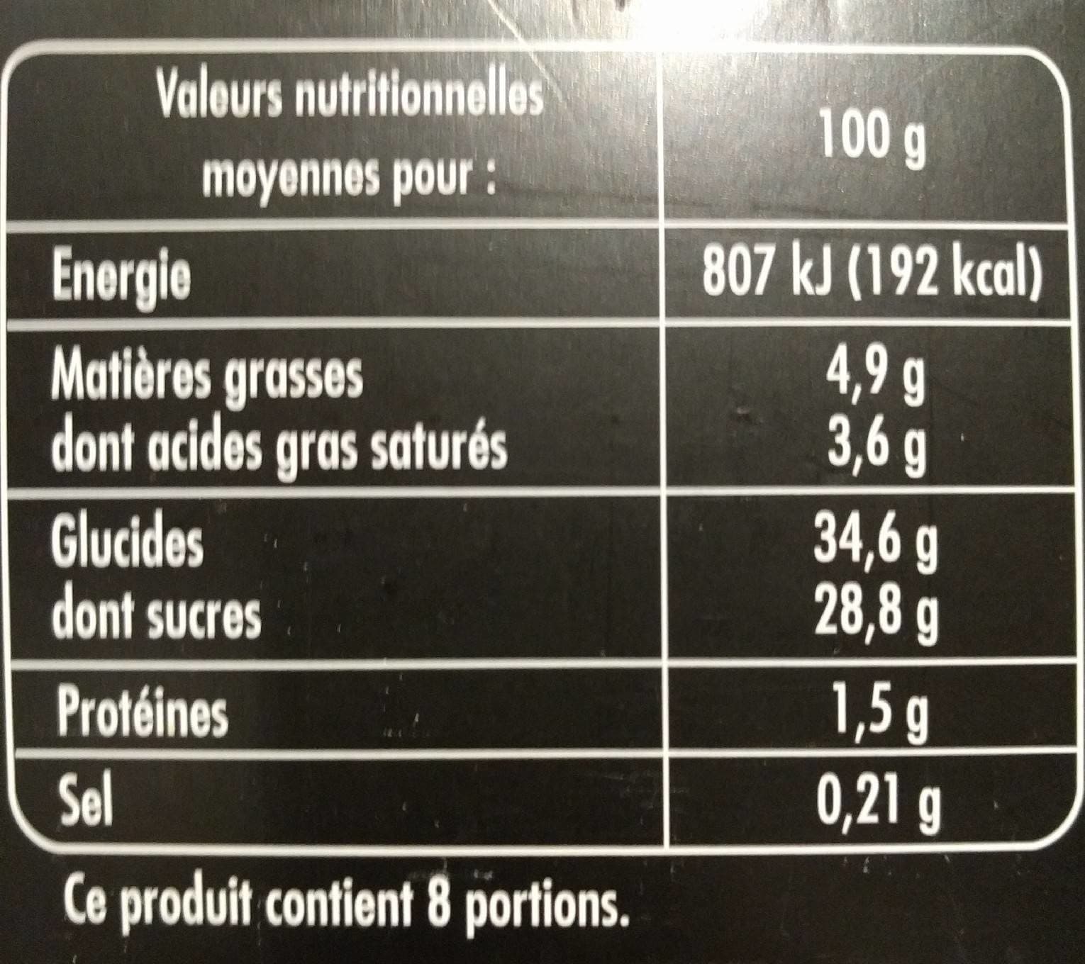 Adelie Buche mangue coco packshot