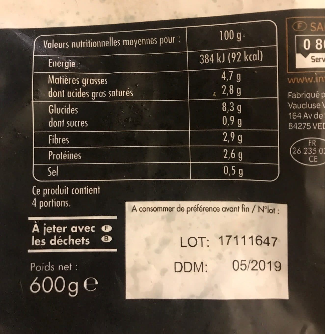 Les creations PFA - Poêlée à la forestière 600g packshot