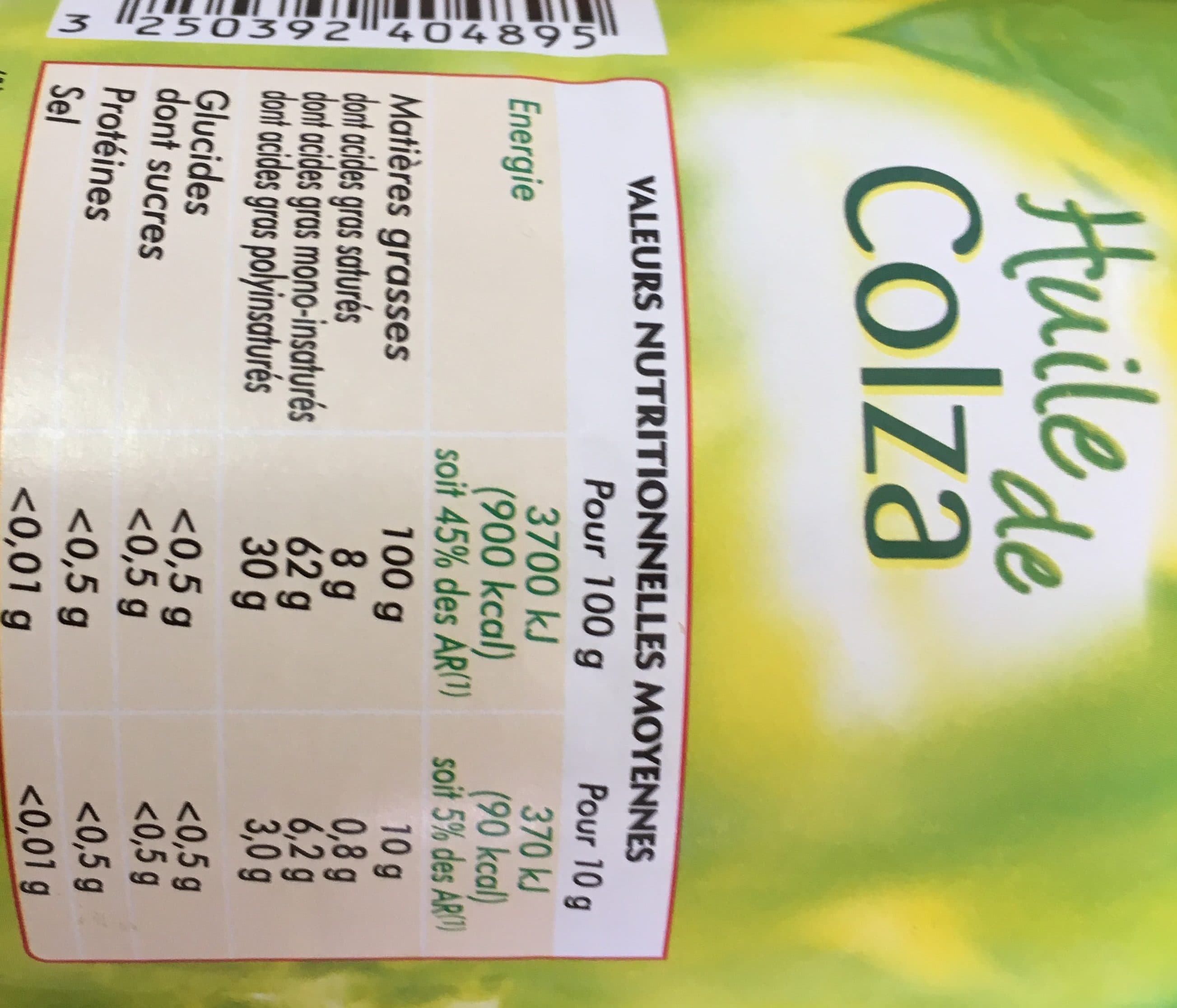 Netto Huile de Colza 1L packshot
