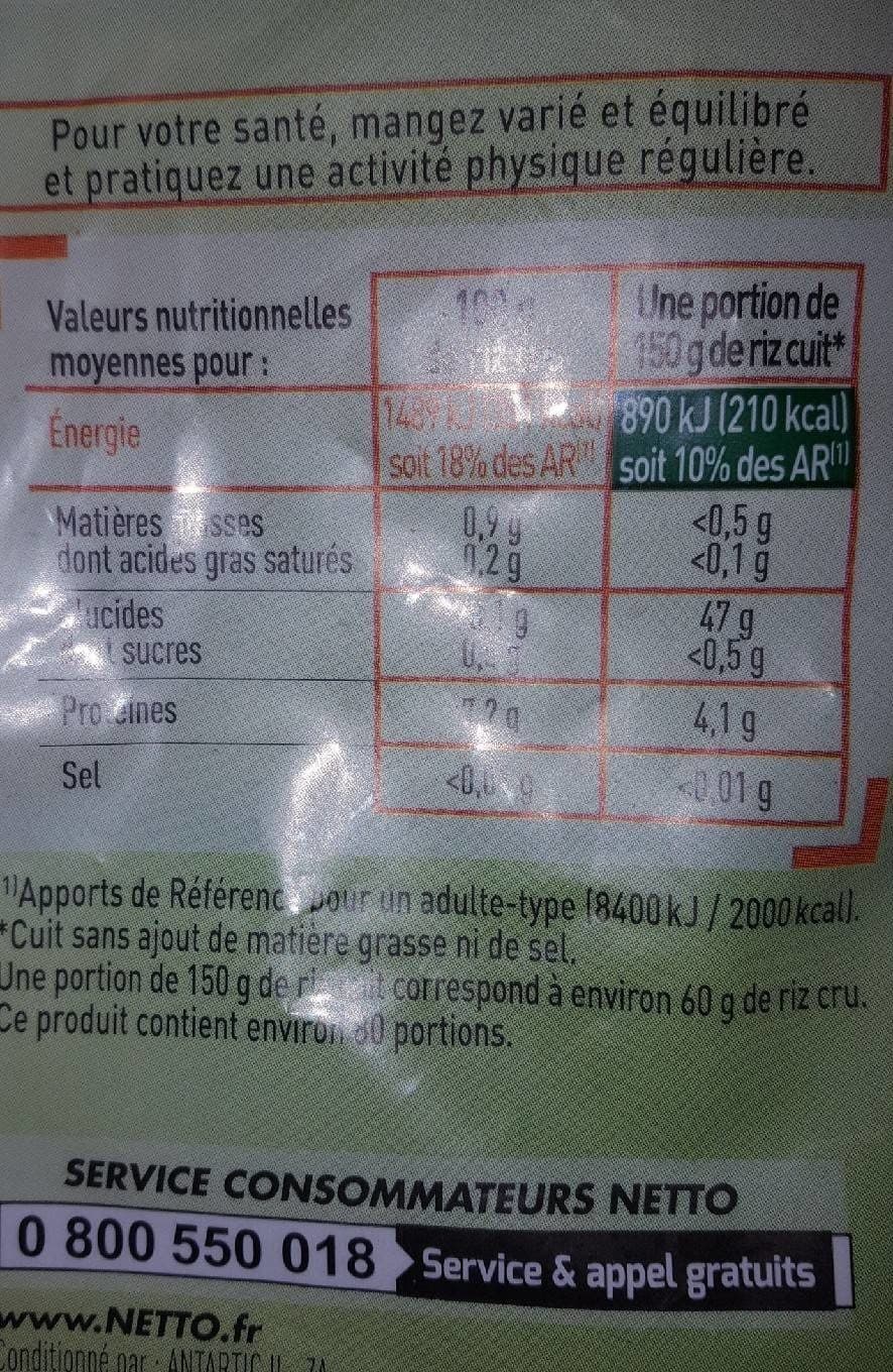 Netto NETTO riz long incollable sac 5 kg packshot