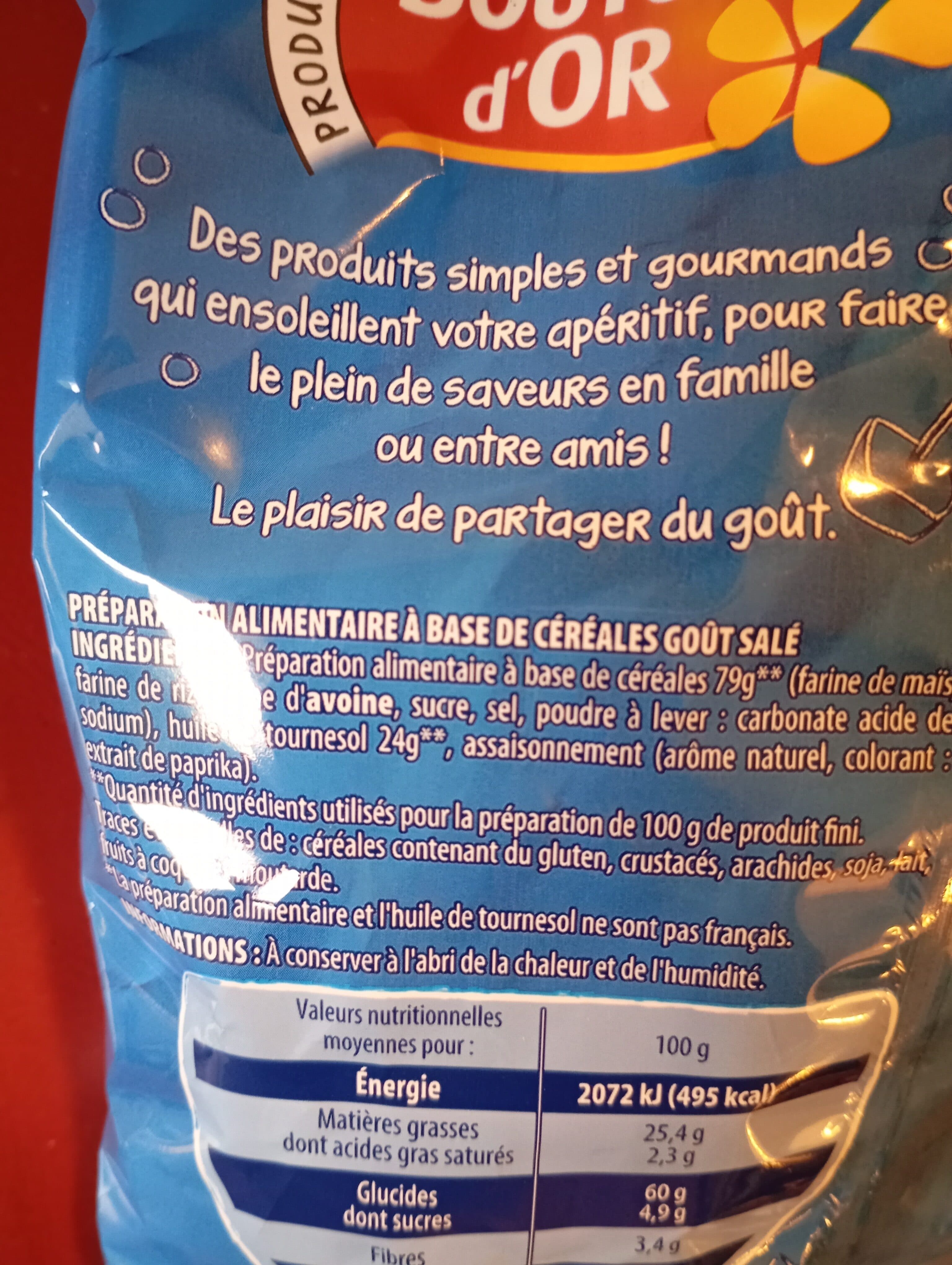 Bouton D’or Tub's goût nature packshot