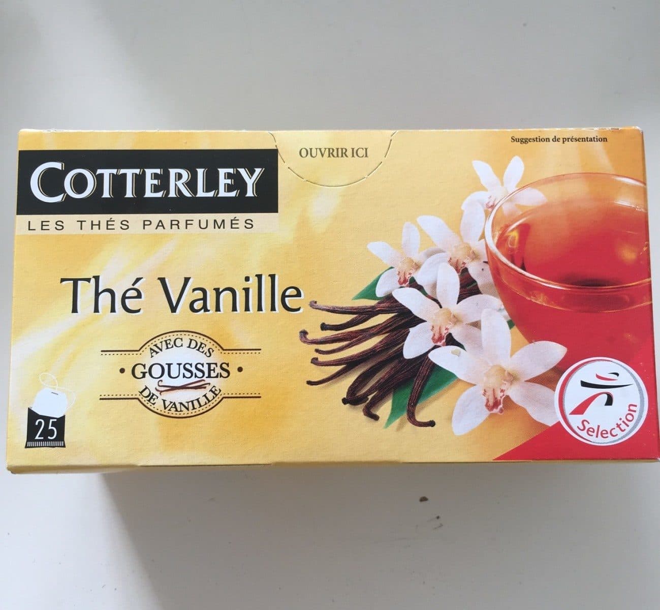 Cotterley Thé Vanille packshot