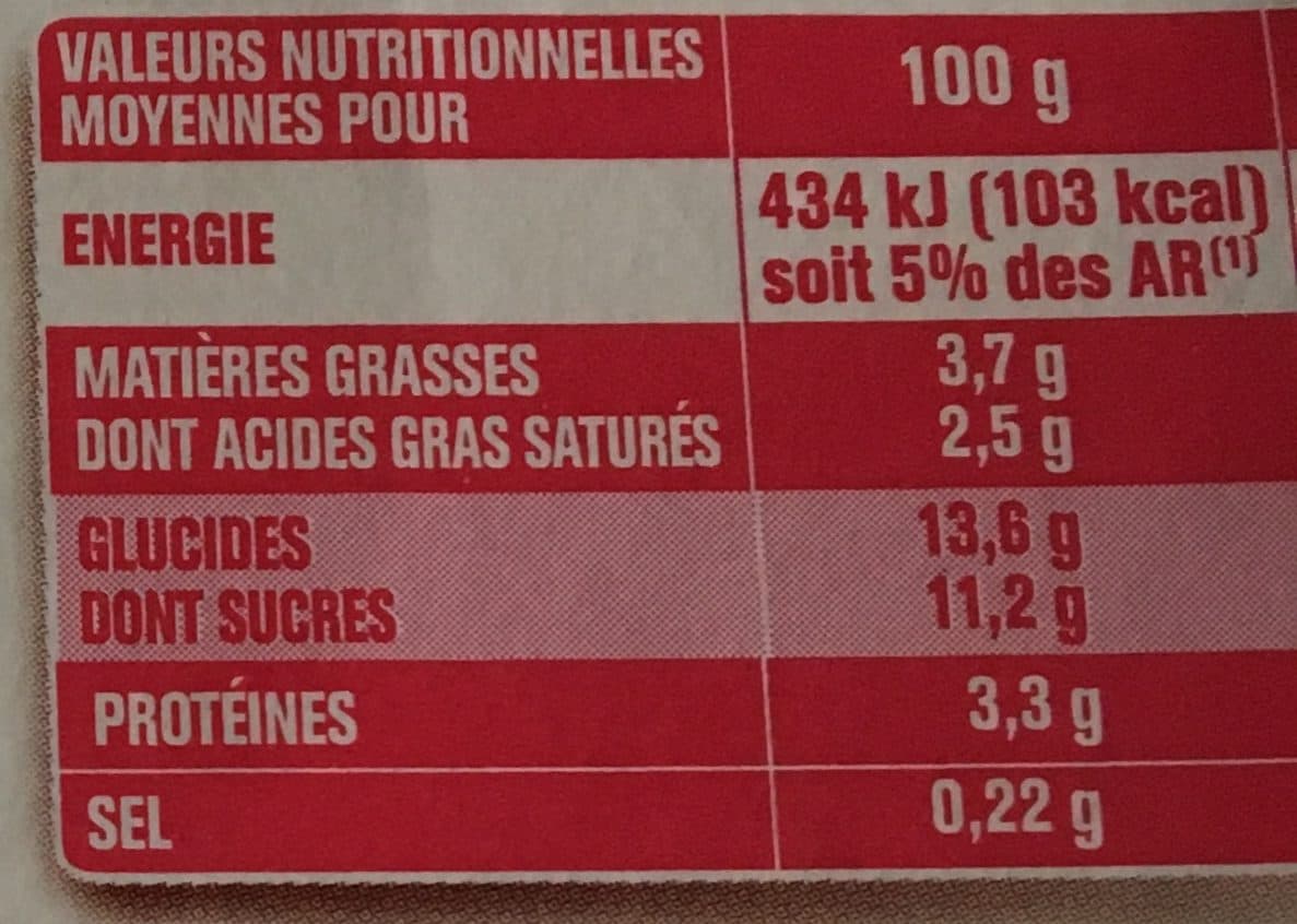 Pâturages Detox -30% crème dessert chocolat packshot