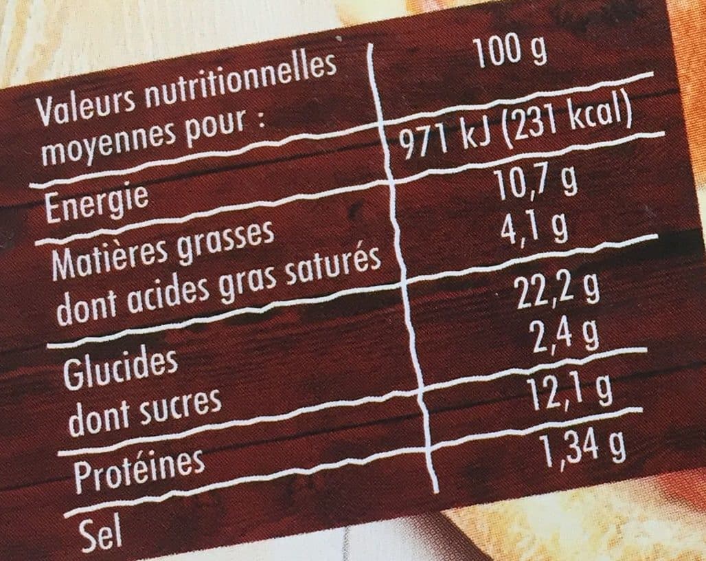 Intermarché Le burger raclette packshot