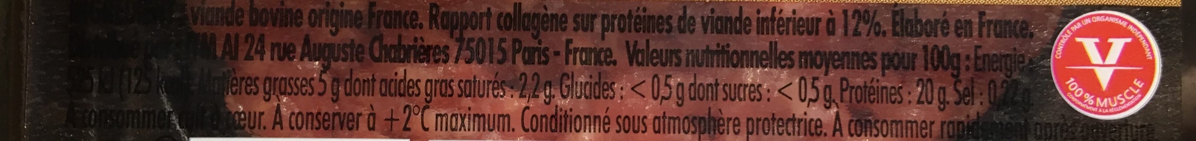 Jean Rozé Steaks hachés façon bouchère pur bœuf 5% packshot
