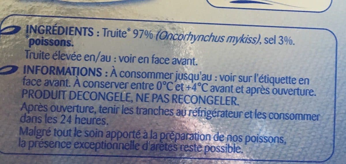 Odyssée Truite fumée - 120g packshot