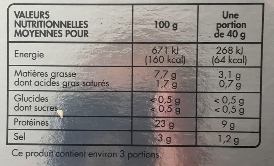 Capitaine cook Truite fumée origine France 4tr - 120g packshot