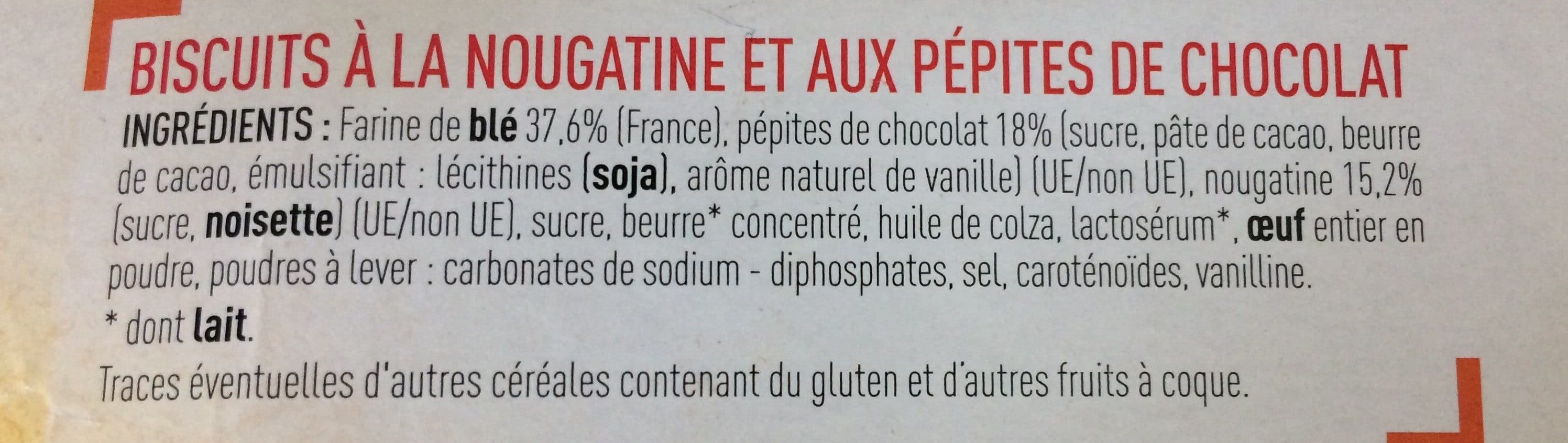 Netto Mini Cookies pépites de chocolat nougatine 160G packshot
