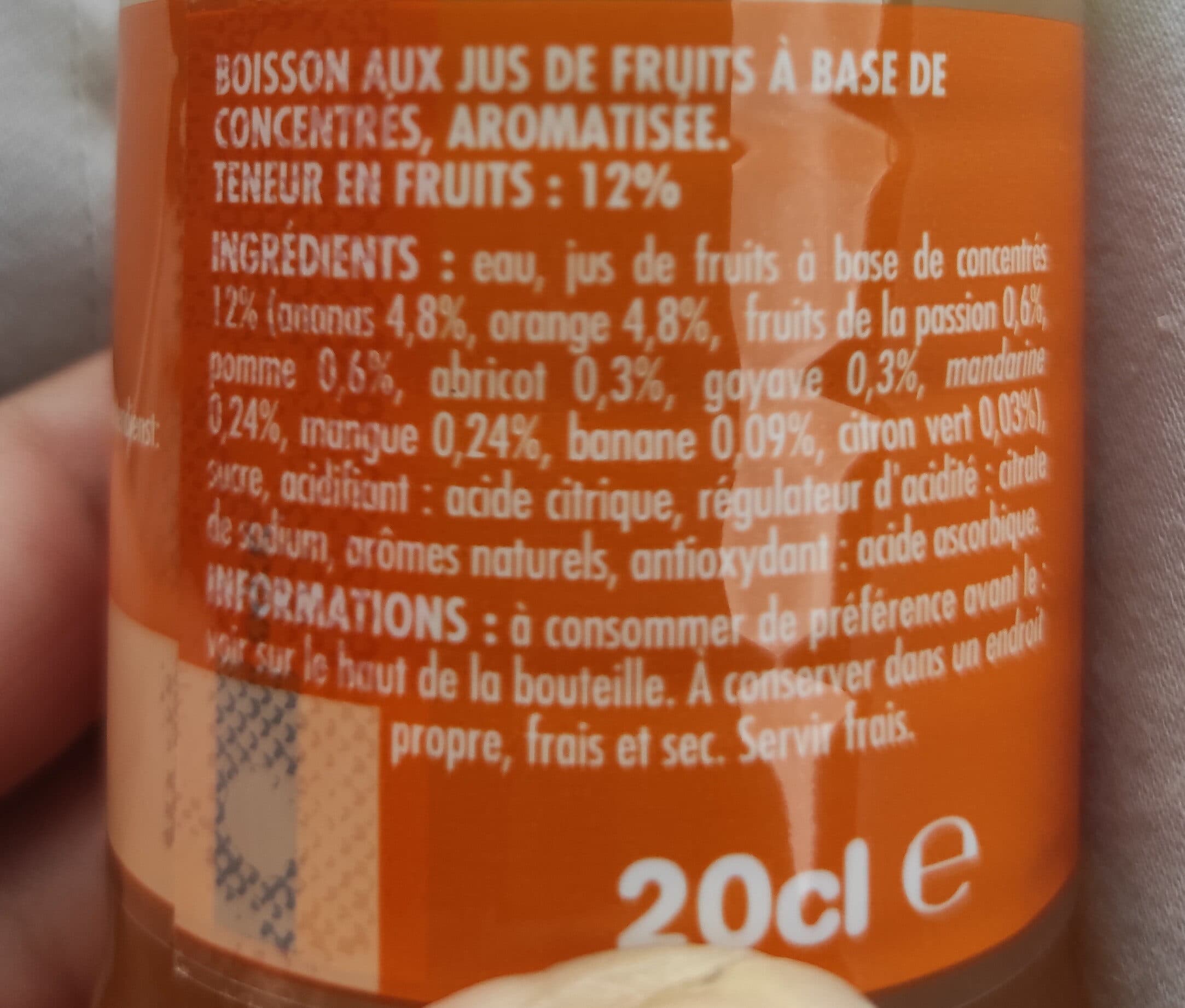 Look Look fruit'o tropical packshot