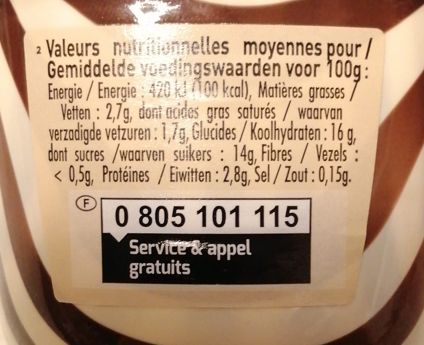 Paturages Paturette Saveur Tiramisu packshot